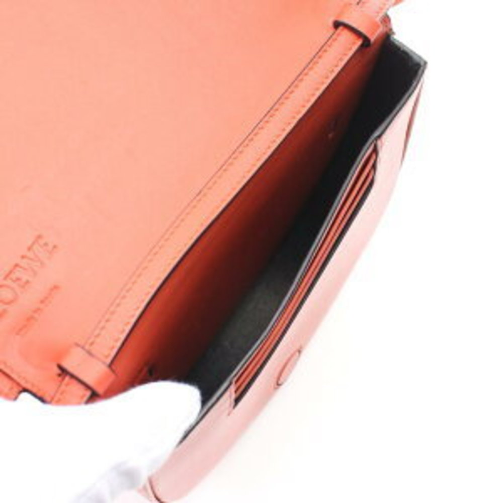 LOEWE heel Shoulder Bag leather orange - Picture 2 of 8